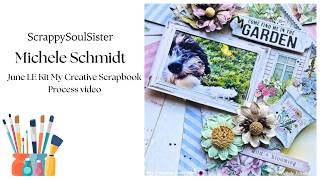 My Creative Scrapbook June LE Kit Making my own color wheel - it's a Journey!