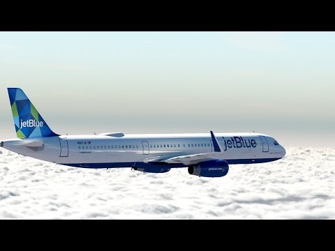 Video: Letí JetBlue do Kansas City MO?
