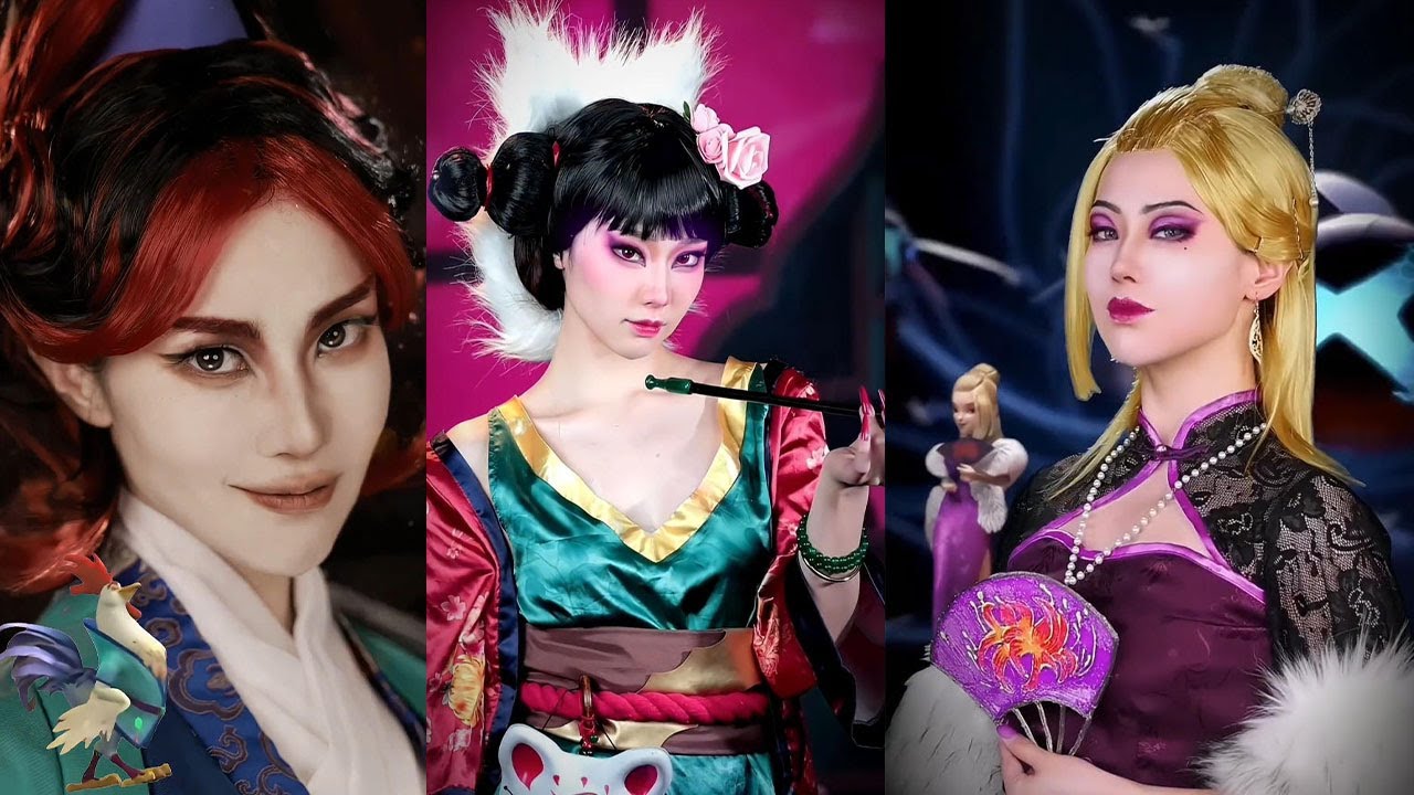 海妖三姐妹呆萌擔當索納塔，妝容分享來喽#makeup #makeuptutorial #仿妆 #挑战100个反派角色 #cosplay