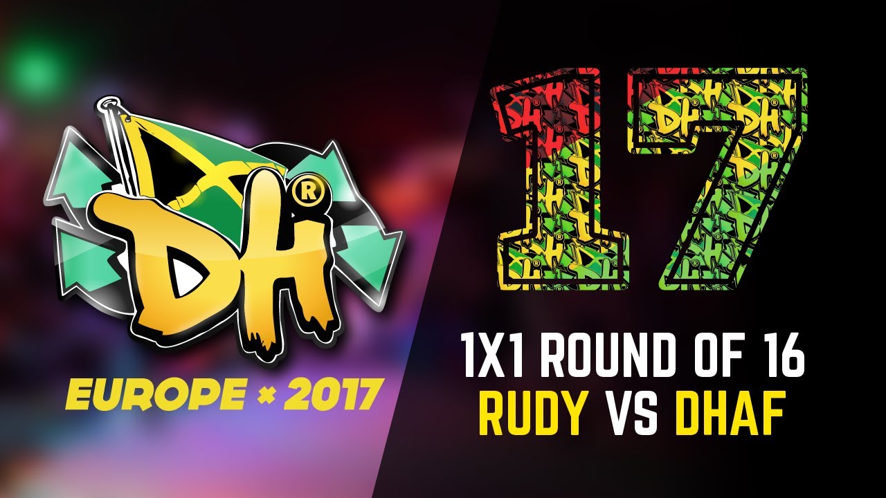 DHI EUROPE 2017 - 1VS1 BATTLE 1/8 - RUDY (WIN) VS DHAF AKATO