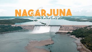 Breathtaking Drone View Of Nagarjuna Sagar Dam Aerial Tour Of Indias Engineering Marvel