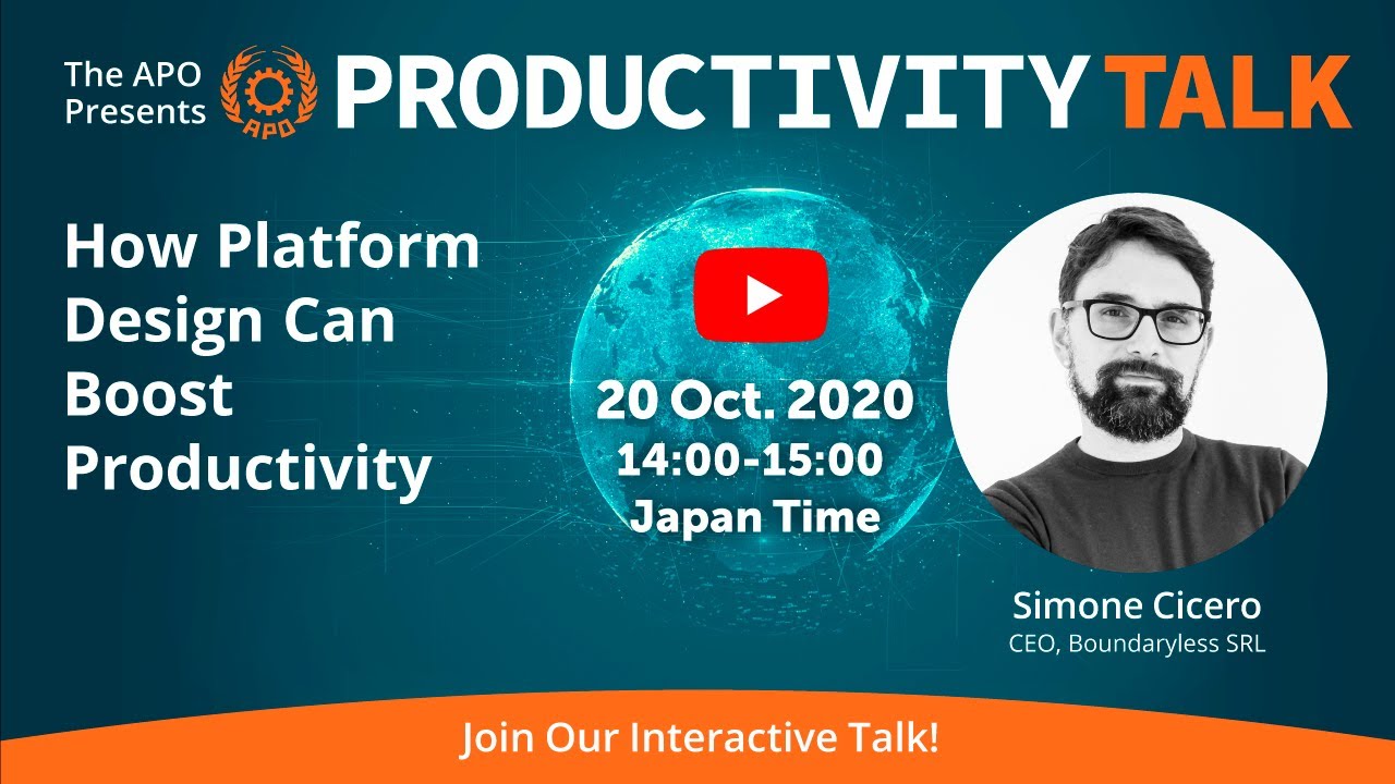 How Platform Design Can Boost Productivity - YouTube