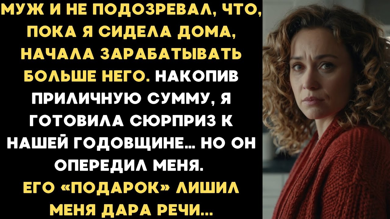 Муж и не подозревал, что, пока я сидела дома, начала хорошо зарабатывать. Накопив приличную сумму...