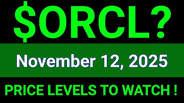 ORCL Stock (Oracle Corporation) ORCL Stock Technical Analysis | November 12, 2025 