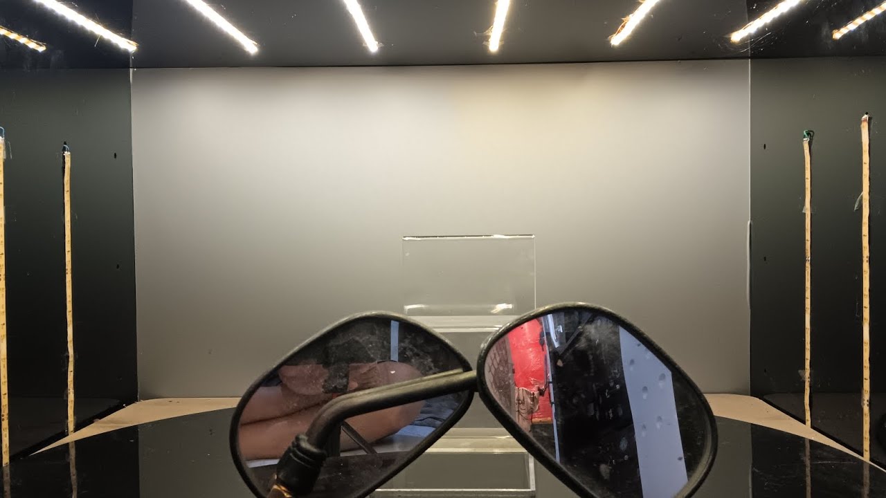 DISPLAY PRODUCT NO 738 : a PAIR REARVIEW MIRROR Yamaha MIO J 2014 preloved and loose 