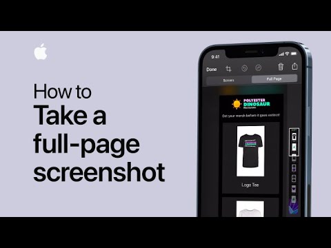 How to take a full-page screenshot on your iPhone or iPad — Apple Support