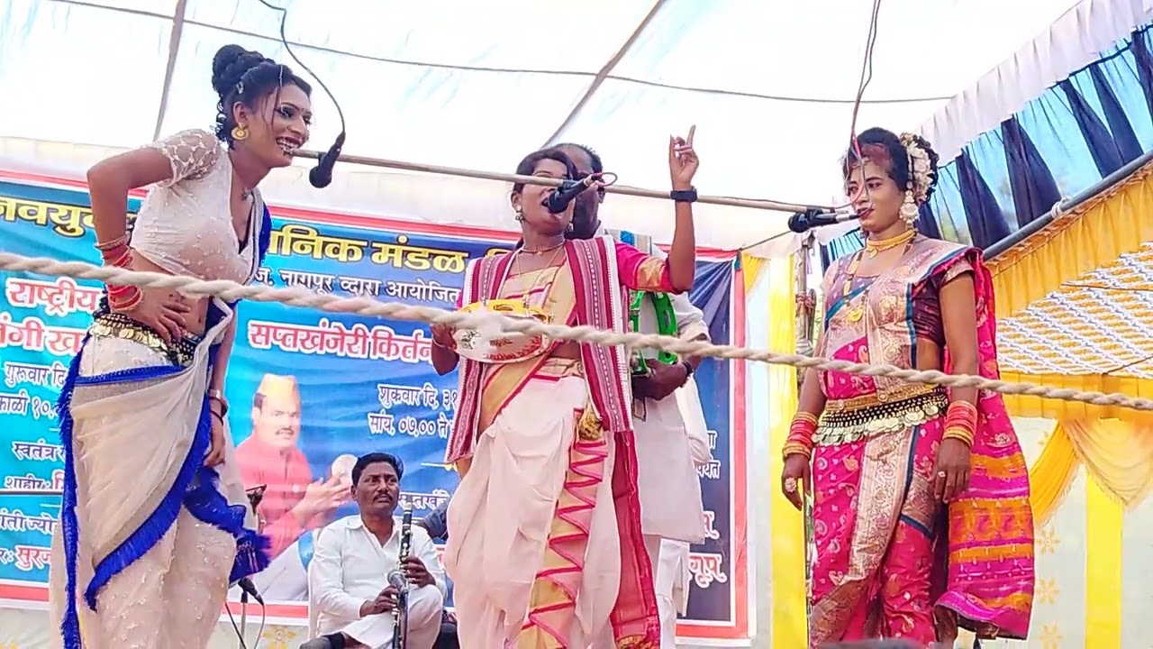 शाहीरा शिवानीताई व संच||Khada Tamasha Gamat|भाग -3||(ग्राम-लिंगा)