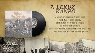 Video thumbnail of "AZKEN SUSTRAIAK 07- Lekuz Kanpo [Goierri, 2023]"