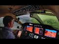 CHALLENGING LOW VISIBILITY APPROACH into ASPEN, CO! - TBM930 SIMCOM