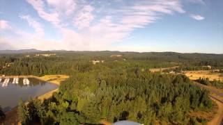 Fern Ridge Reservoir - Hobbyking Bix3 FPV Maiden Flight