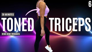 20 Minute INTENSE Triceps Workout With Dumbells |Tone Your Arms At Home