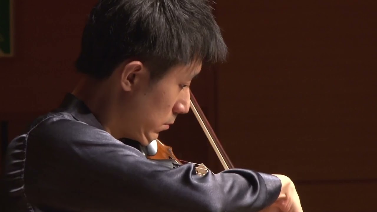 橋本忠：無言歌 〜独奏ヴァイオリンのための〜 - YouTube