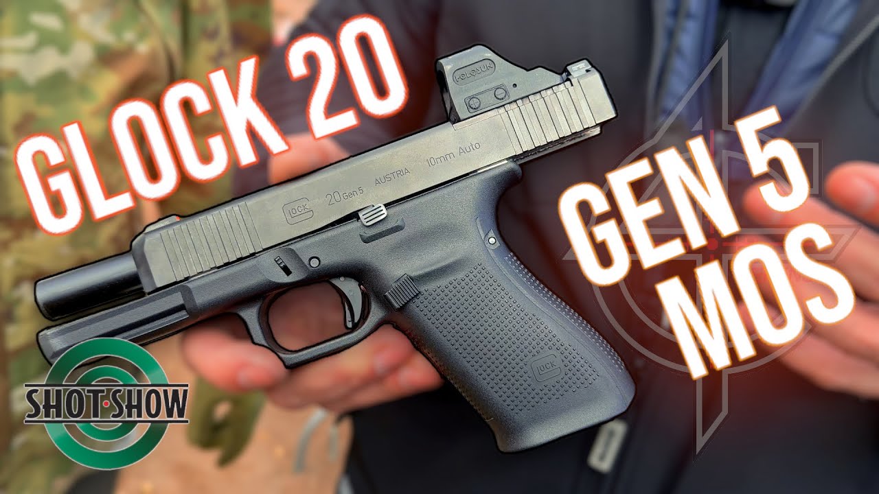 GLOCK 20 Gen5 MOS 10mm Handgun - 10mm Perfection?