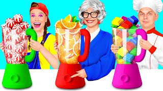 Tantangan Masakanku vs Nenek | Kocak Dapur Momen BaRaFun Challenge