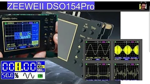 ZEEWEII DSO154Pro Budget Oscilloscope