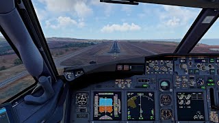 Praia GVNP Landing | PMDG B738 | MSFS