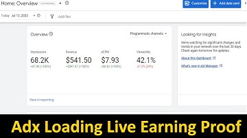 Adx Loading Live Earning Proof || New Adx Loading Method