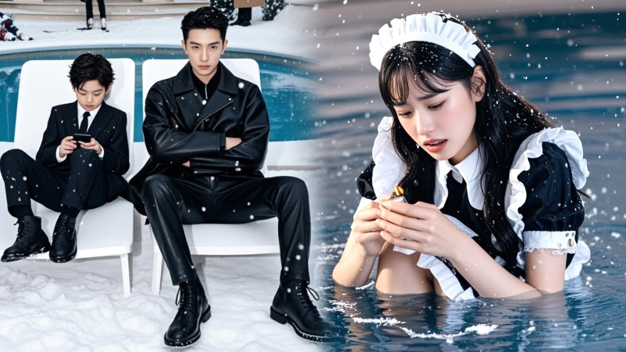 يجعل المدير التنفيذي زوجته تصطاد ولاعة من الحوض البارد. بعد أن تتركه زوجته، يقع في حبها.