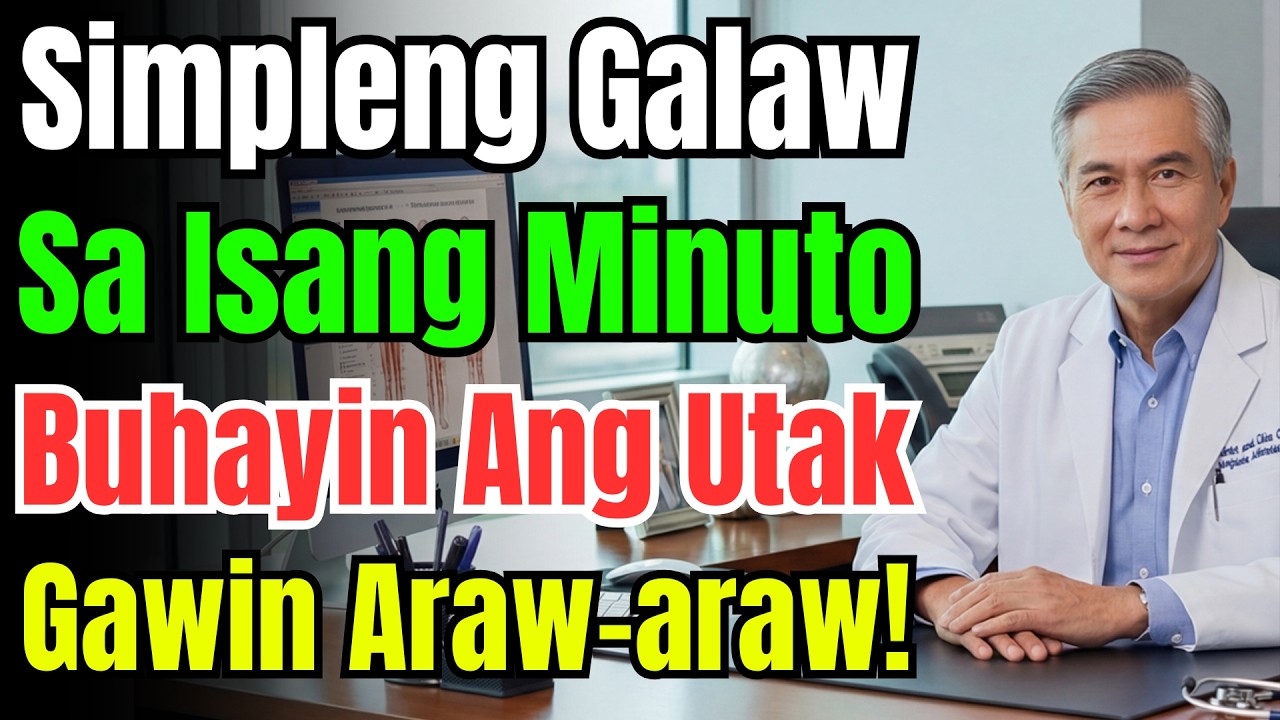 Utak Na 20 Taong Mas Bata Sa 1 Minutong Ehersisyo! Isiniwalat Ng Doktor Para Sa Seniors.