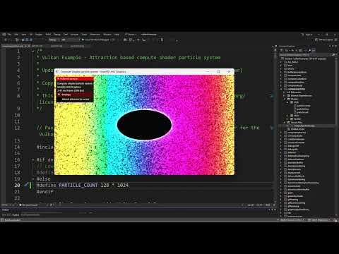 GPU Programming | Compute Particles PART 1 | Vulkan API | Cuda Education | 600 lines of code...