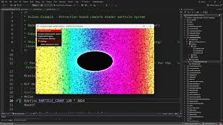 GPU Programming | Compute Particles PART 1 | Vulkan API | Cuda Education | 600 lines of code...