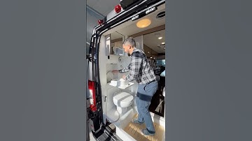 BEST Bathroom Design Campervan Winnebago 59K Travato RV