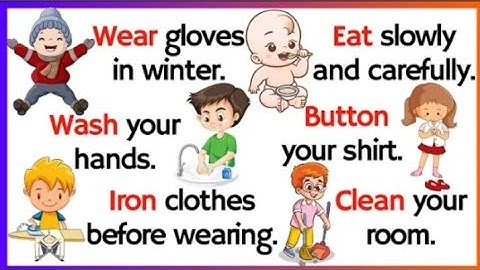 Common Daily Use English Sentences | kids learning | Fun Learning Question Answers