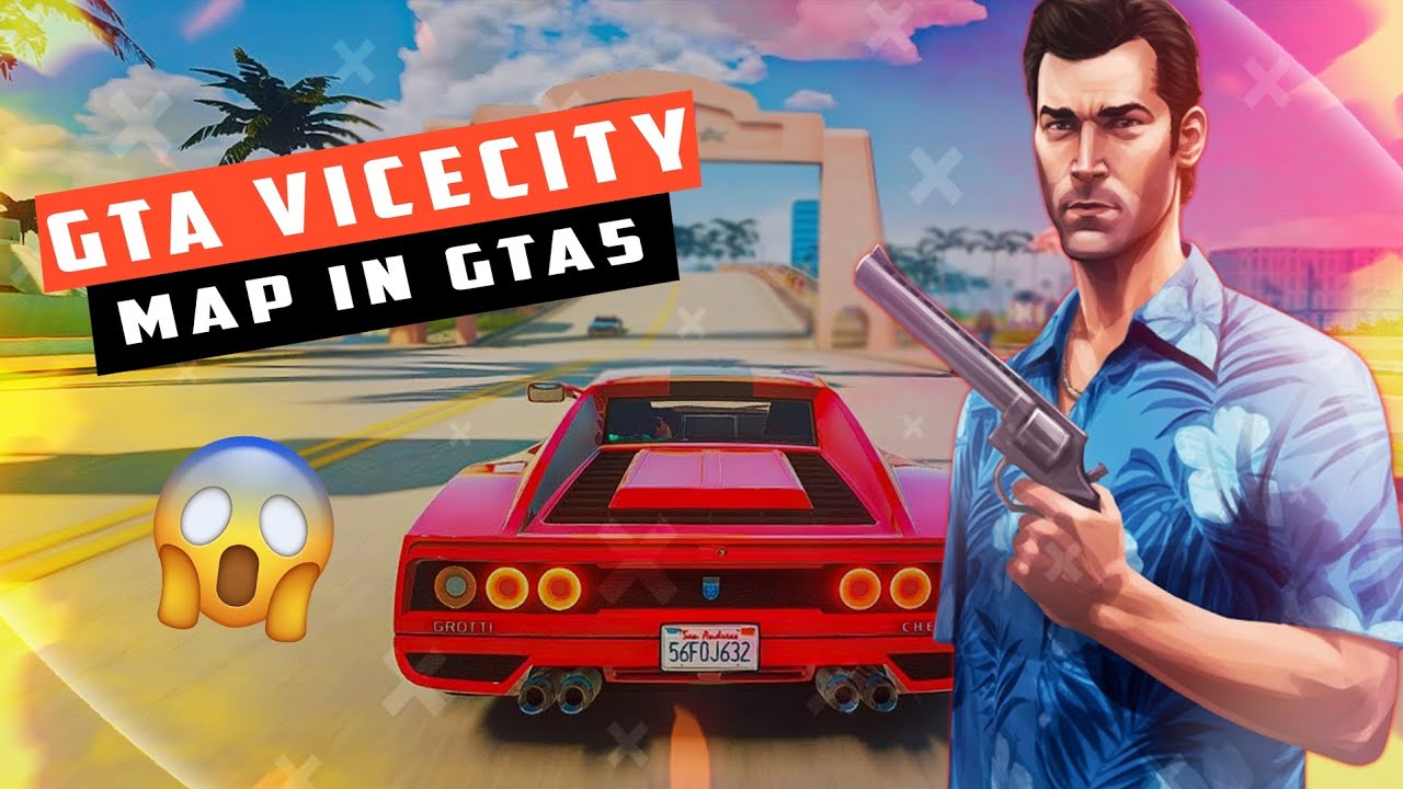 How To Install GTA Vice City Map MOD In GTA 5 PC I Working 100% I 2023 ...