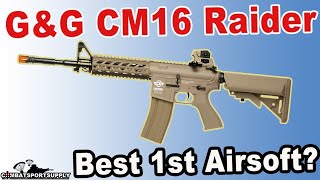 G&G CM16 Raider Airsoft AEG.l Best First Airsoft AEG #airsoft #bestairsoft