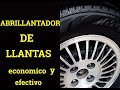 ABRILLANTADOR DE LLANTAS ( ECONOMICO PERO EFECTIVO )