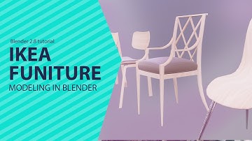 modeling ikea furniture collection in blender architecture assets part 4