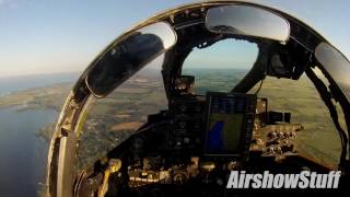 F-4 Phantom Helmet Cam - Flybys And Landing At Eaa Airventure Oshkosh 2016