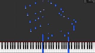 Massenet - Thais: Meditation (Synthesia Piano Tutorial)