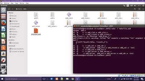 RPC Proggramming using C
