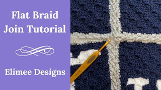 Famous How to Crochet the Flat Braid Join - Festive Hygge Blanket - Elimee Designs Net Worth