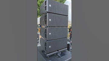 RCF HDL-6A Line Array | RCF SUB-9006 High-powered touring subwoofers