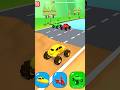 monster hunter truck #shapeshifting cartoon racing game viral video