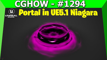 Creating a Portal in UE5 Niagara 👉 Sneak Peek