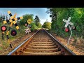 【踏切アニメ】ふみきりカンカンの日常 4129 ♪Railroad crossing daily life 4129 ♫