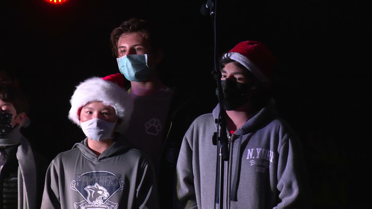 Burlingame Tree Lighting 2021 YouTube