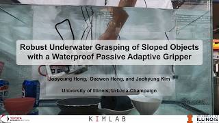 Robust Underwater Grasping of Sloped Objects with a Waterproof Passive Adaptive Gripper screenshot 2