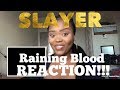 Slayer- Raining Blood REACTION!!!