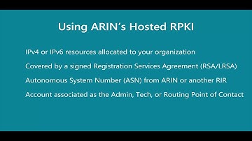 RPKI: Creating a ROA