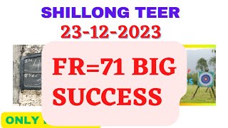 Shillong Teer Common Number 23-12-2023 | Shillong Teer Target Number | Shillong Teer Hit Number screenshot 1