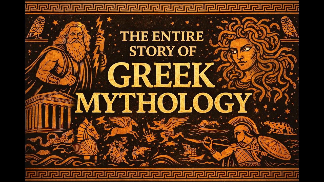 No Ads * The Entire Story of Greek Mythology | History for sleep - YouTube