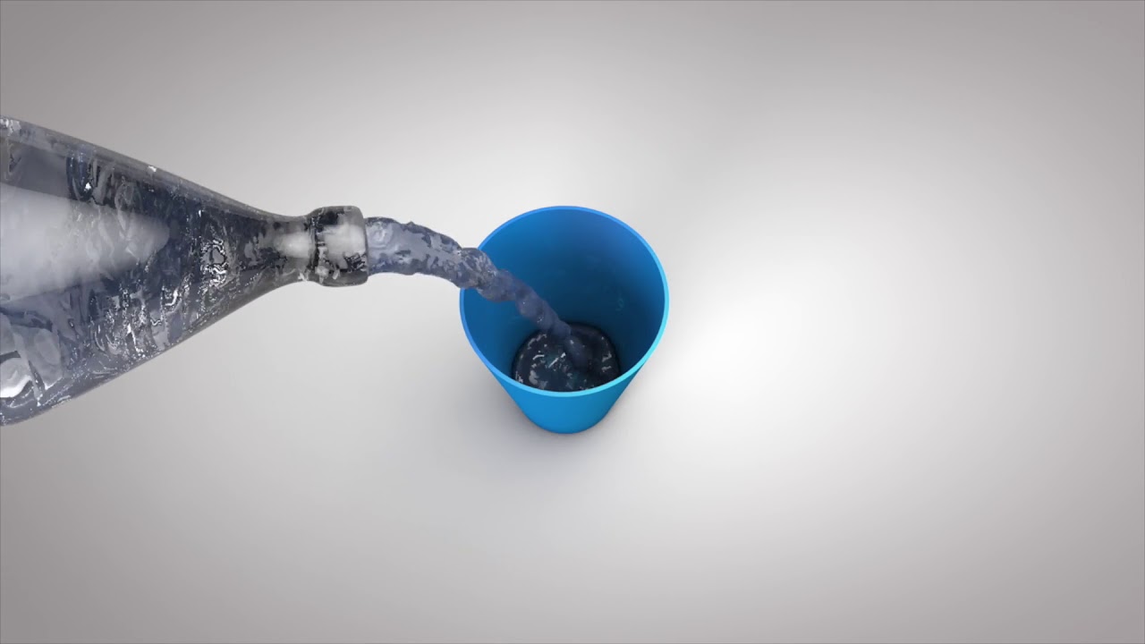 Water Pouring Simulation Realflow & Cinema4D YouTube