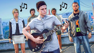 ANDREAS MUSICISTA DI STRADA - GTA 5 MOD VITA REALE⁴ 54