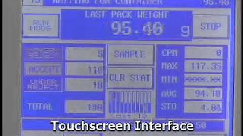 Checkweigher Model PW/12 | Feature: Air Reject with Standard Draft Hood | Plastic Containers