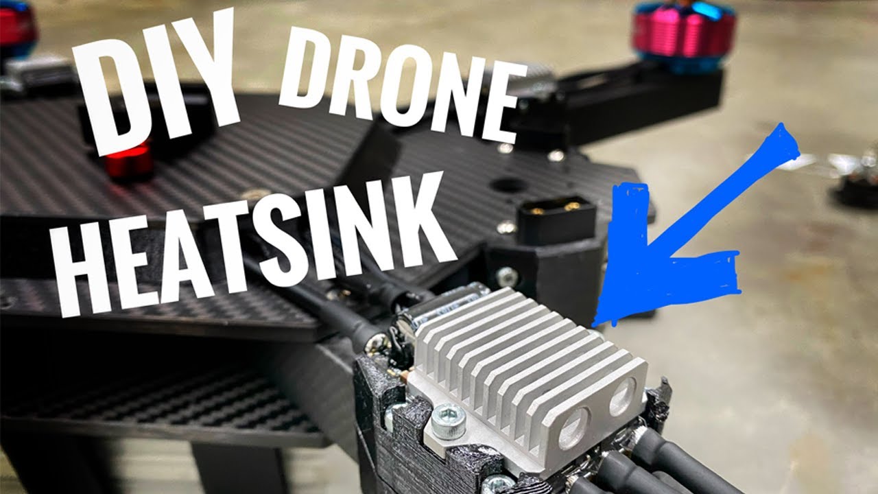 DIY Racing Drone Heatsink !!! - YouTube