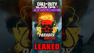 Treyarch CONFIRMS Paradox Junction Leaks???